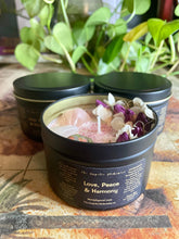 Load image into Gallery viewer, Love, Peace &amp; Harmony Intention Candle Metaphysical Luxx
